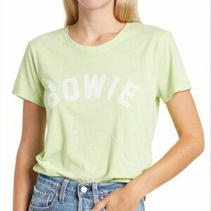 NWT Lucky Brand Women's Loose Fit BOWIE Graphic Tee